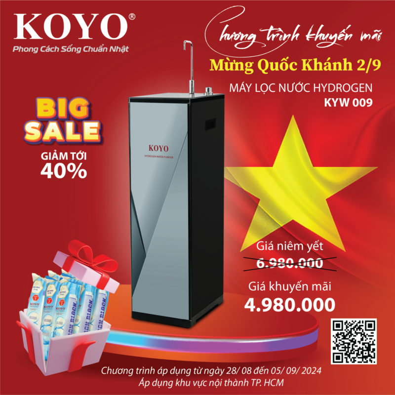 Máy lọc nước Hydrogen KOYO